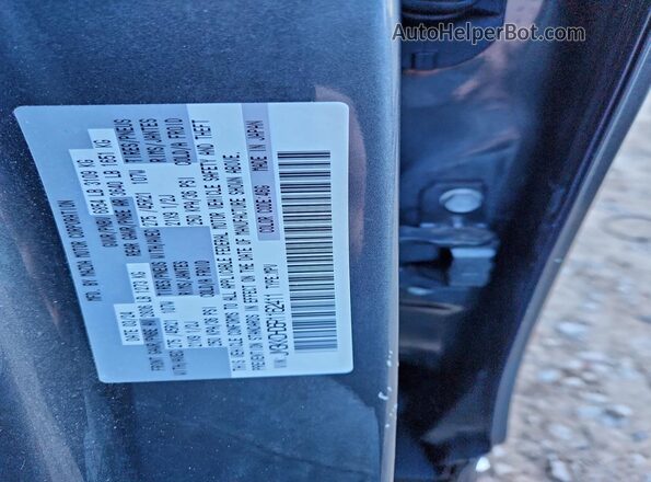 JM3KKDHD6R1162411 2024 MAZDA CX-90 Серый Вид наклейки с VIN-кодом