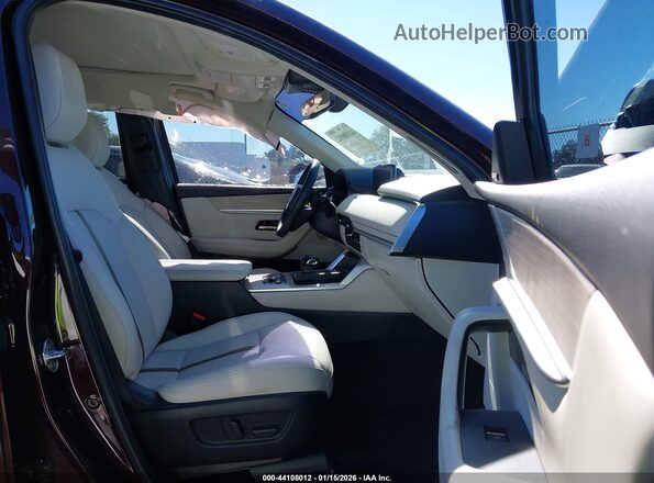 JM3KKEHA2R1100208 2024 MAZDA CX-90 PHEV Maroon Vista interior delantera
