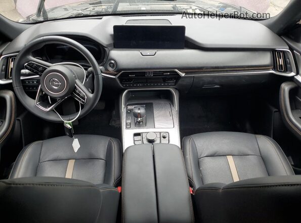 JM3KKEHA2R1167830 2024 MAZDA CX-90 Maroon Vista del salpicadero