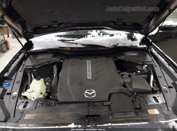 JM3KKEHA4R1120024 2024 MAZDA CX-90 PHEV Black Հետևի տեսք