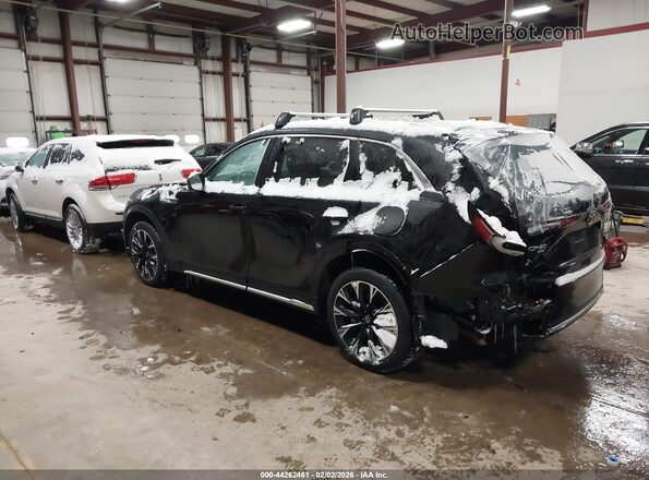 JM3KKEHA4R1120024 2024 MAZDA CX-90 PHEV Black Հետևի ձախ