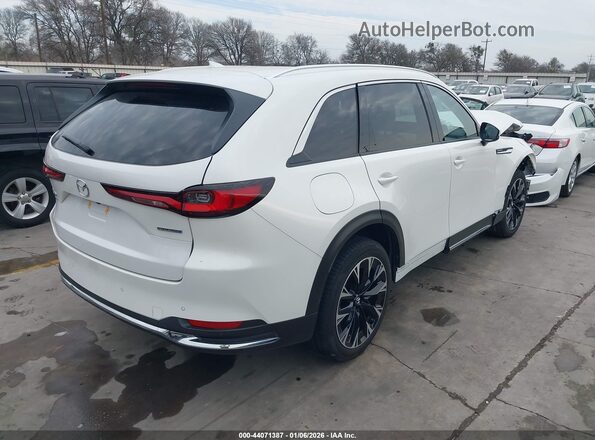 JM3KKEHA6S1234225 2025 MAZDA CX-90 PHEV White Հետևի աջ