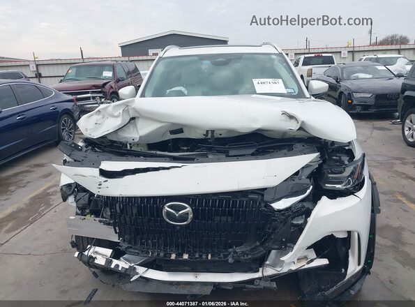 JM3KKEHA6S1234225 2025 MAZDA CX-90 PHEV White Սալոնի հետևի տեսք