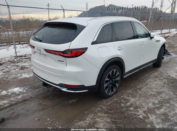 JM3KKEHAXR1147244 2024 MAZDA CX-90 PHEV Белый Задняя правая четверть