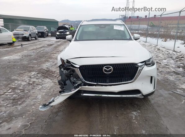 JM3KKEHAXR1147244 2024 MAZDA CX-90 PHEV Белый Вид щитка приборов