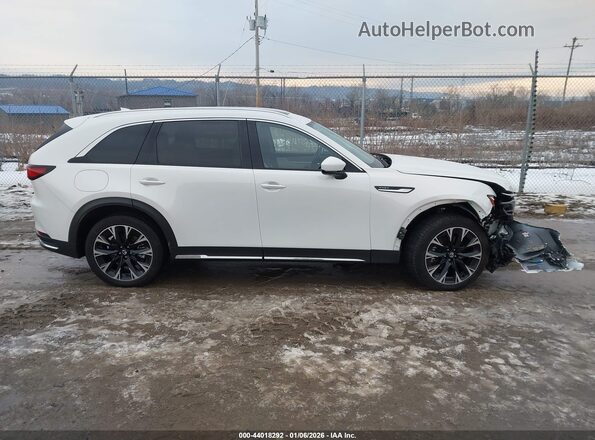 JM3KKEHAXR1147244 2024 MAZDA CX-90 PHEV Белый Вид задней части салона