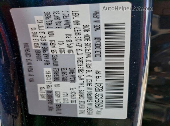 JM3KKEHC3S1195241 2025 MAZDA CX-90 Blue 
