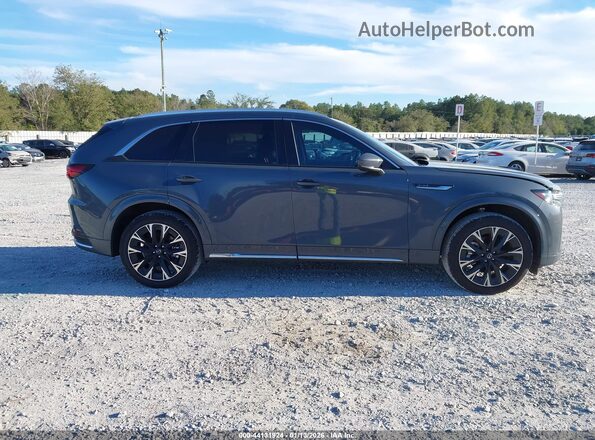 JM3KKEHC9T1350201 2026 MAZDA CX-90 Gray უკანა სალონის ხედი