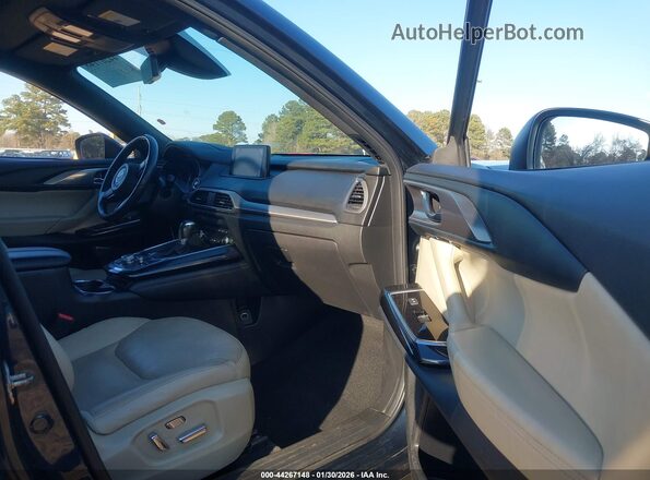 JM3TCADY1K0322246 2019 MAZDA CX-9 Синий Вид салона спереди