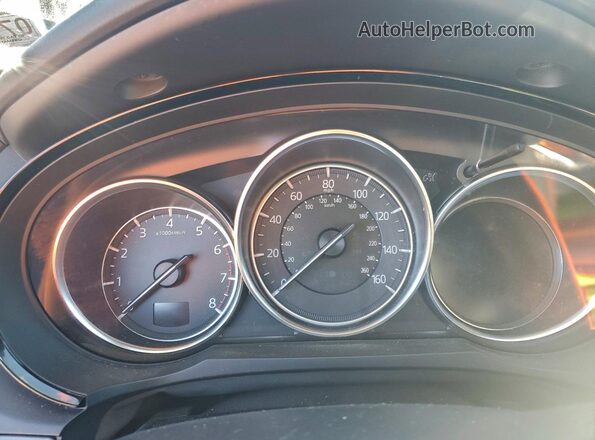 JM3TCADY8H0135644 2017 MAZDA CX-9 Silver Widok zestawu wskaźników