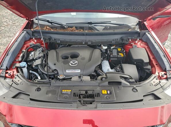 JM3TCBAY1N0612968 2022 MAZDA CX-9 Red ძრავის განყოფილების ხედი