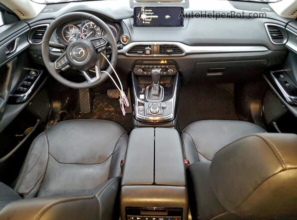 JM3TCBAY1N0613666 2022 MAZDA CX-9 Gray Вид панелі приладів