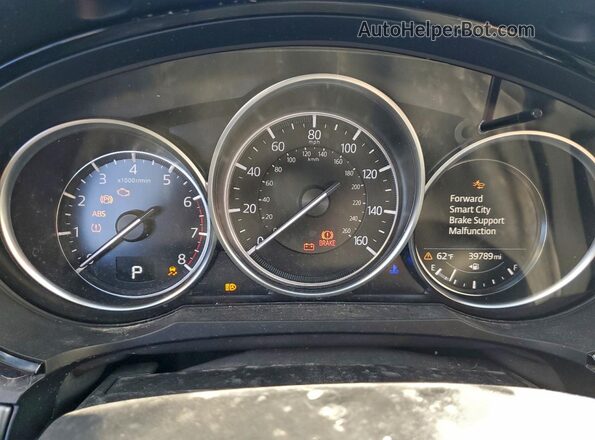 JM3TCBAY5N0600290 2022 MAZDA CX-9 Black Вид щитка приладів