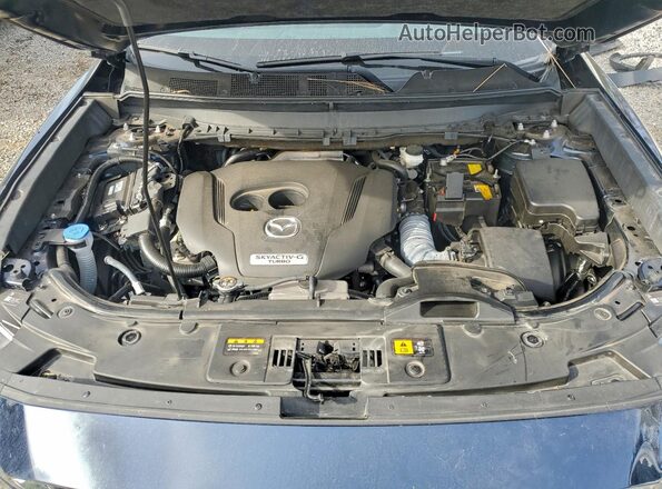 JM3TCBAY8N0626723 2022 MAZDA CX-9 Blue Engine compartment view