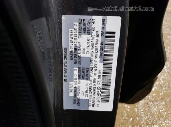 JM3TCBBY5J0211870 2018 MAZDA CX-9 Угольный Вид наклейки с VIN-кодом