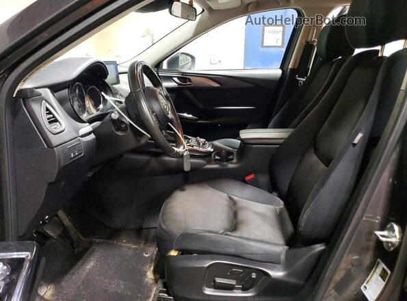 JM3TCBBY5J0211870 2018 MAZDA CX-9 Угольный Вид салона спереди