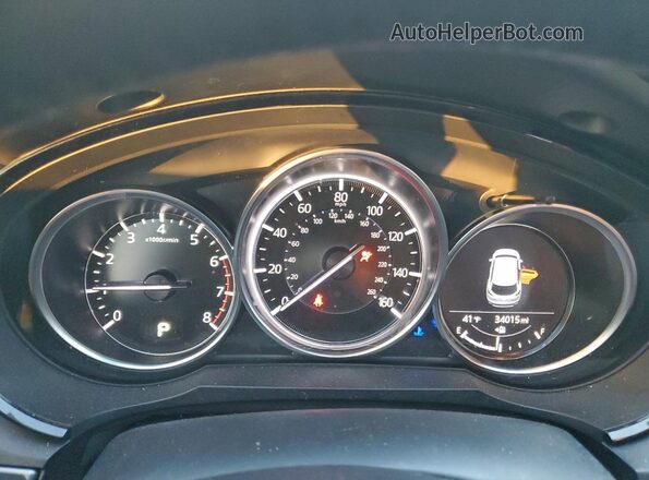 JM3TCBBYXN0603720 2022 MAZDA CX-9 Black Vista del cuadro de instrumentos