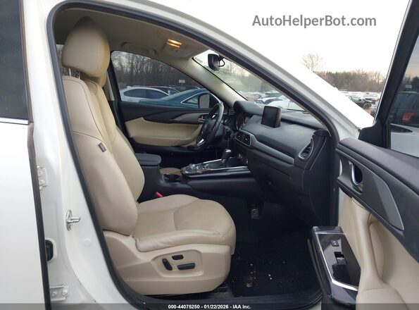 JM3TCBCY1J0227658 2018 MAZDA CX-9 White Սալոնի դիմացի տեսք