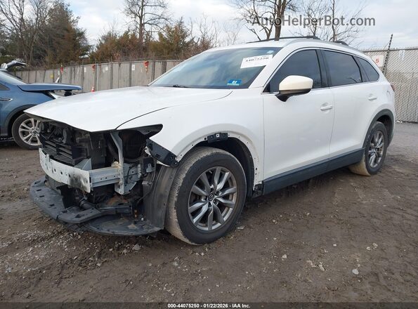 JM3TCBCY1J0227658 2018 MAZDA CX-9 White Առջևի ձախ երեք քառորդ տեսարան