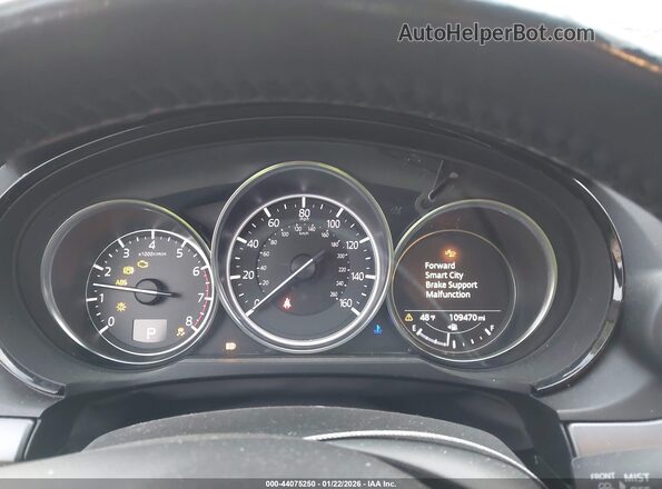 JM3TCBCY1J0227658 2018 MAZDA CX-9 White Հետևի նստատեղերի տեսք
