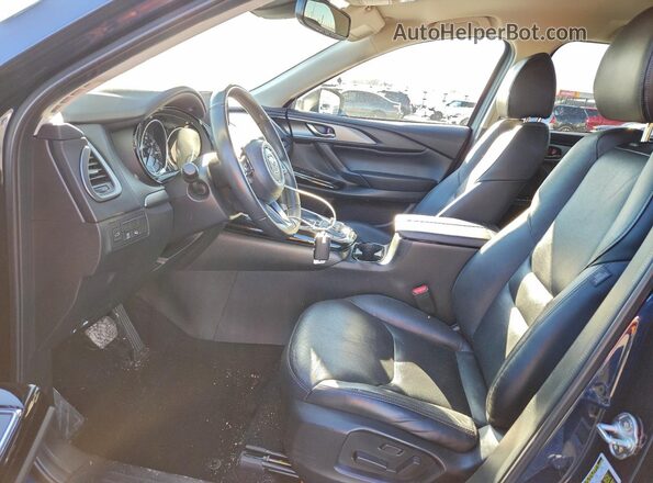 JM3TCBCY1N0602101 2022 MAZDA CX-9 Blue Widok wnętrza z przodu