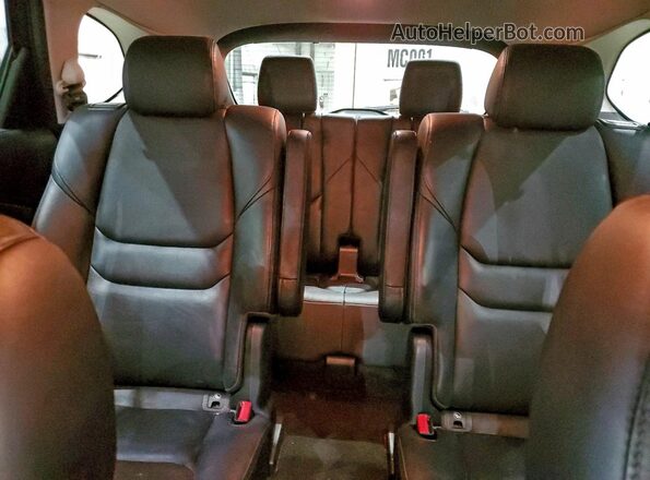 JM3TCBCY2L0409422 2020 MAZDA CX-9 Red Rear seats view
