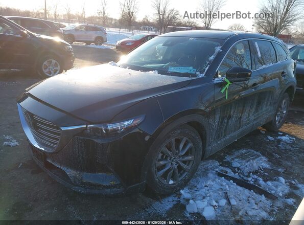 JM3TCBCY2N0627296 2022 MAZDA CX-9 Черный Передняя левая четверть