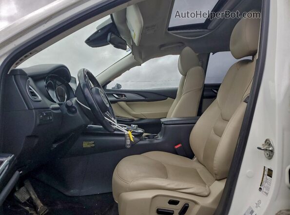 JM3TCBCY3H0137292 2017 MAZDA CX-9 Белый Вид салона спереди