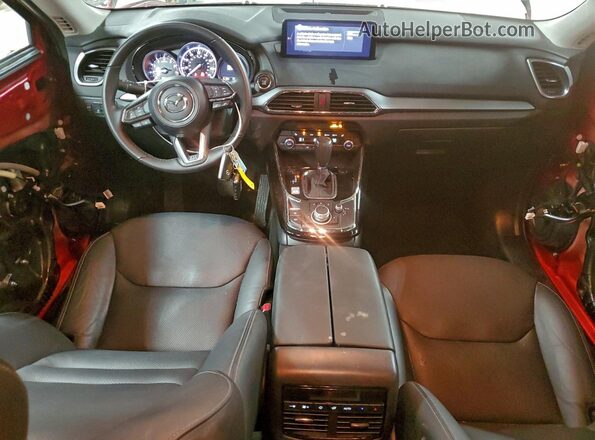 JM3TCBCY5P0639302 2023 MAZDA CX-9 Red Vista del salpicadero