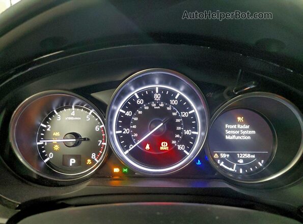 JM3TCBCY5P0639302 2023 MAZDA CX-9 Red Vista del cuadro de instrumentos