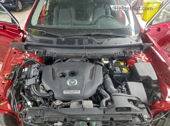 JM3TCBCY5P0639302 2023 MAZDA CX-9 Red Vista del compartimento del motor