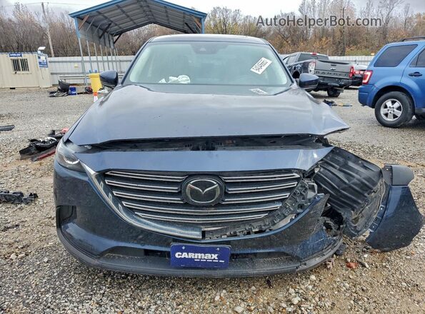 JM3TCBCY6J0203825 2018 MAZDA CX-9 Blue წინა ხედი