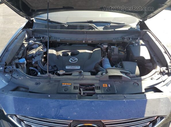 JM3TCBCY8N0607036 2022 MAZDA CX-9 Blue Vista del compartimento del motor