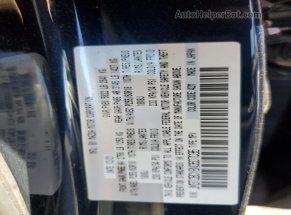 JM3TCBCY8N0607036 2022 MAZDA CX-9 Blue Vista de la etiqueta del VIN