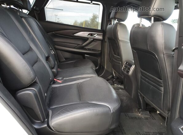 JM3TCBDY3G0113815 2016 MAZDA CX-9 White Widok wnętrza z tyłu