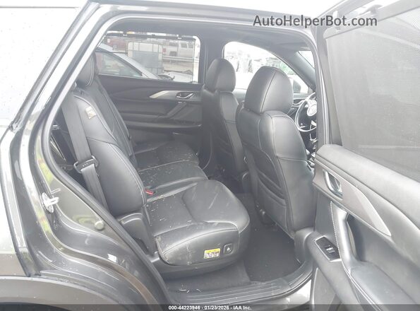 JM3TCBDY6M0541566 2021 MAZDA CX-9 Gray Vista de la etiqueta del VIN