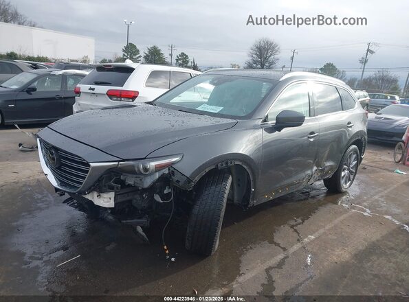 JM3TCBDY6M0541566 2021 MAZDA CX-9 Gray Vista tres cuartos delantera izquierda