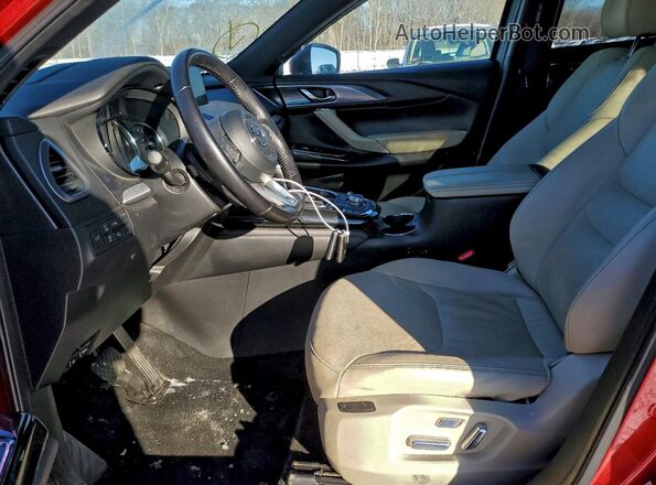 JM3TCBDY6P0639954 2023 MAZDA CX-9 Red Vista interior delantera
