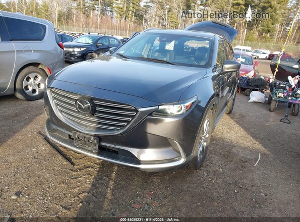 JM3TCBDY7K0306249 2019 MAZDA CX-9 Gray Առջևի ձախ երեք քառորդ տեսարան