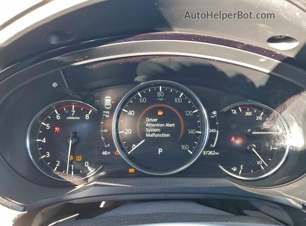 JM3TCBDY8N0616561 2022 MAZDA CX-9 Gray Instrument cluster view