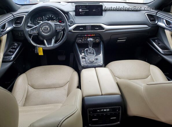JM3TCBDYXN0610437 2022 MAZDA CX-9 Red Вид панелі приладів