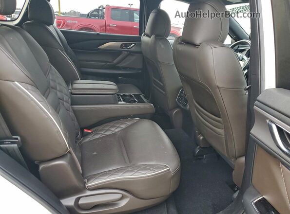 JM3TCBEY5P0646070 2023 MAZDA CX-9 White Հետևի նստատեղերի տեսք