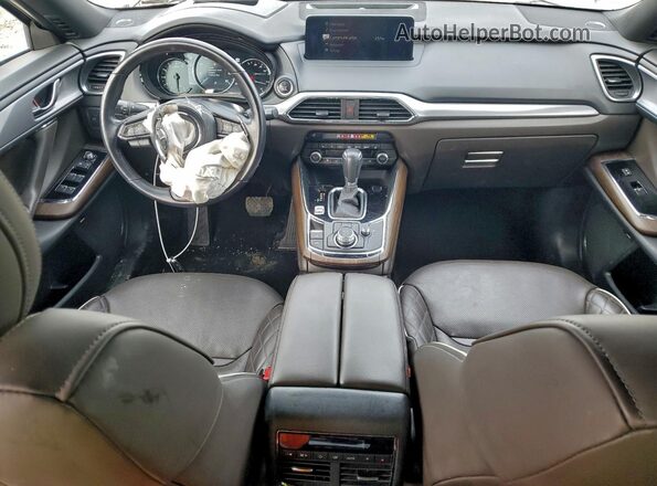 JM3TCBEY5P0646070 2023 MAZDA CX-9 White Առջևի վահանակի տեսք