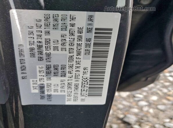 JM3TCBEY6P0634347 2023 MAZDA CX-9 Black Vista de la etiqueta del VIN