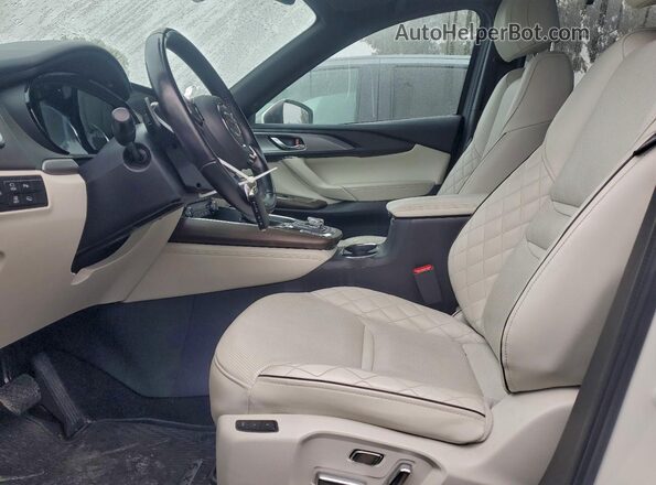 JM3TCBEY9P0634309 2023 MAZDA CX-9 White Вид салону спереду