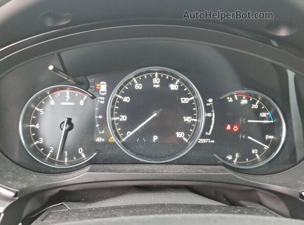 JM3TCBEY9P0634309 2023 MAZDA CX-9 White Вид щитка приладів