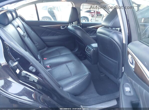 JN1AV7AP3GM490238 2016 INFINITI Q50 HYBRID Black Vista de la etiqueta del VIN