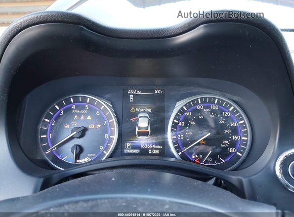 JN1AV7AP3GM490238 2016 INFINITI Q50 HYBRID Black Vista de los asientos traseros