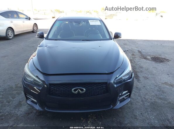 JN1AV7AP3GM490238 2016 INFINITI Q50 HYBRID Black Vista del cuadro de instrumentos