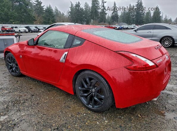 JN1AZ4EH0HM950866 2017 NISSAN 370Z Красный Задняя левая четверть